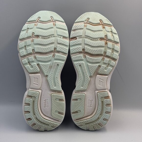 Brooks Ghost 15 Running Shoes Peacoat/Pearl/Salt Air US Women 7.5 - Picture 9 of 10